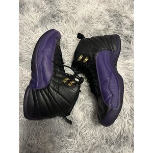 Nike Air Jordan 12 Retro Field Purple Black Sneakers Mens Size 11.5